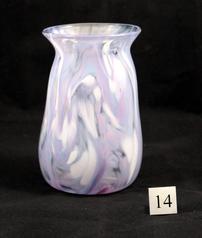 Vase #14 - Pink, Blue & White 202//238